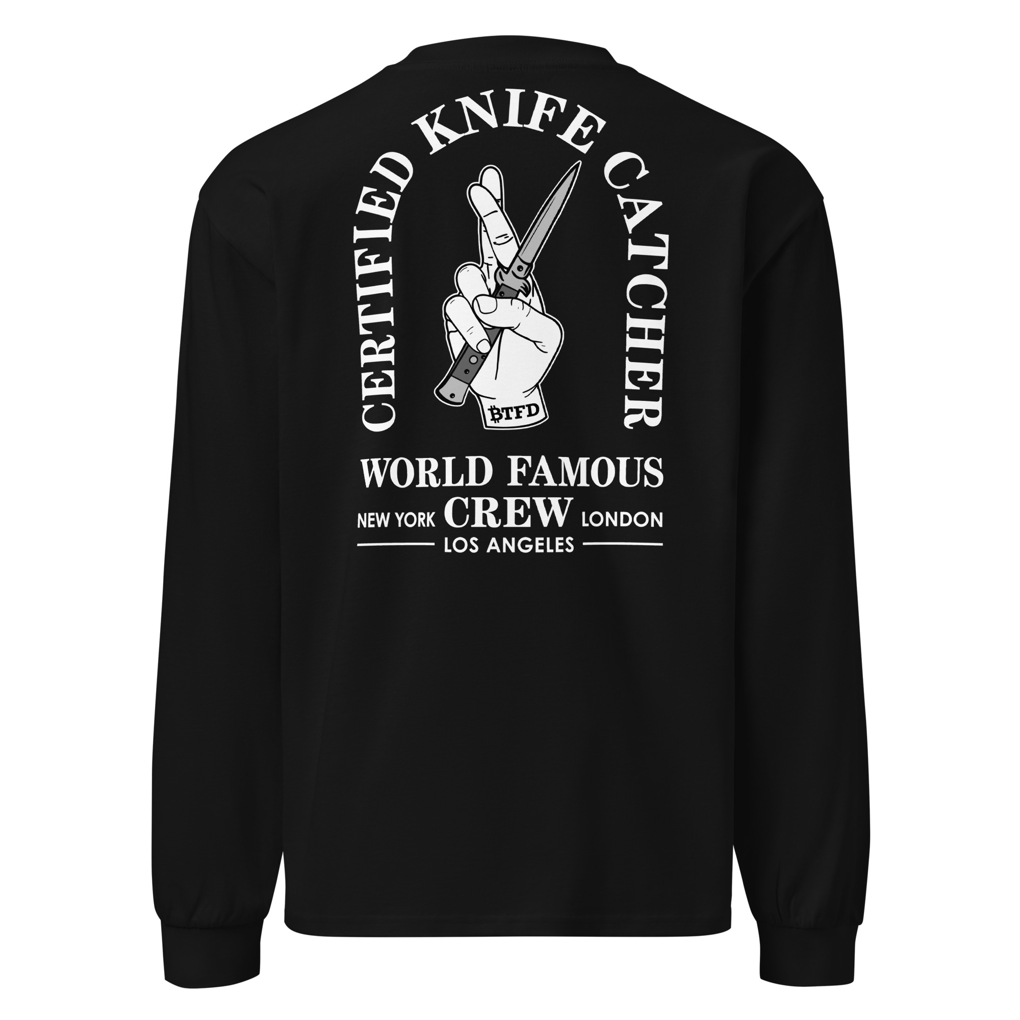 Knife Catcher - Front & Flip - Long Sleeve - Image 2