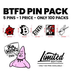 BTFD PIN PACK